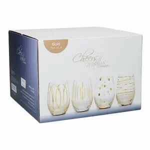 Cheers 468ml Wine Glass Set