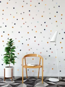 150 Mini Boho Chic Polka Dot Wall Stickers