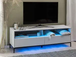 Beliani Modern TV Stand White SYDNEY