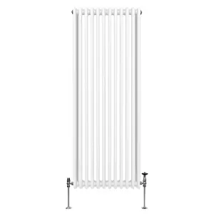 Traditional 3 Column Radiator - 1800 x 562 mm - White