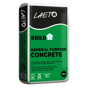 Concrete Cement Multi Purpose 20kg Ready Mixed by Laeto Build It - FREE DELIVERY INCLUDED