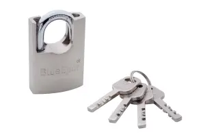 Blue Spot Tools - 40mm Shrouded Satin Finish Padlock