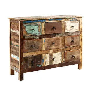 Coast Stylish Modern 9 Drawer Chest