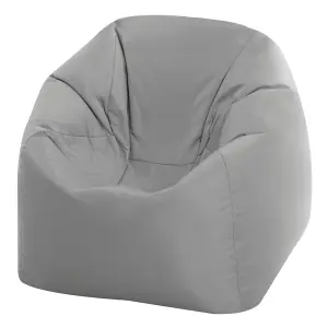 Veeva Teen Bean Bag Chair Grey Childrens Bean Bags