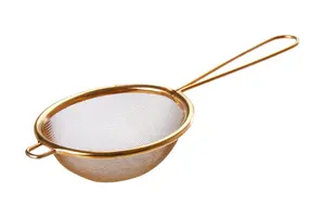 Maison by Premier Alchemist Gold Finish Round Sieve