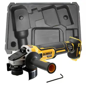 Dewalt DCG405N 18v XR Brushless Cordless 125mm Angle Grinder Bare + Tstak Inlay