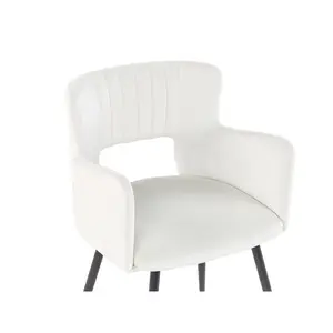 Kirssy Upholstered Dining Chair White