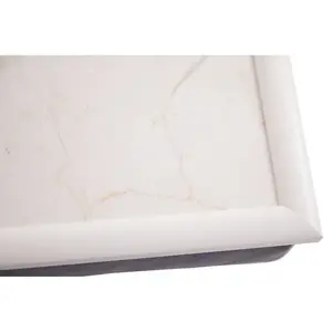 Maison by Premier Ecru Marble Lap Tray