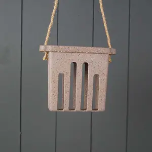 Earthy Sustainable Nut Suet Cake Bird Feeder