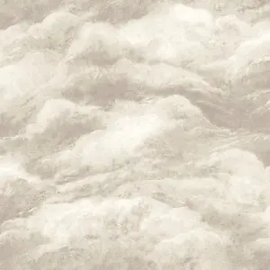 Cloud Wallpaper Cream Belgravia 5706