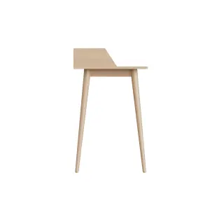 UK HomeLiving Smart Desk V3 Oak and White