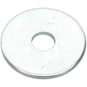 100 PACK - Zinc Plated Repair Washer - M6 x 25mm - Metric - Metal Spacer