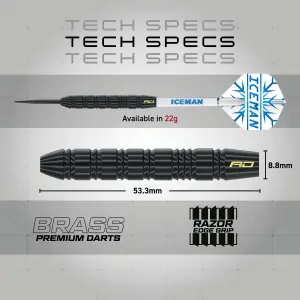 Peter Wright Snakebite v Gerwyn Price Iceman DWC Brass Darts Set