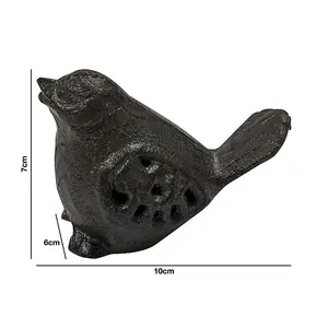 Woodside Cast Iron Bird Sculpture - 2 Pack