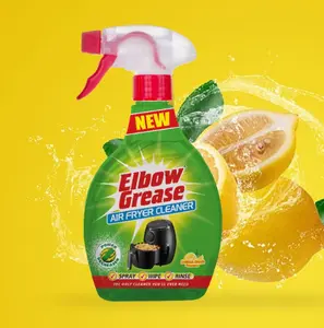 3x Air Fryer Cleaner Elbow Grease 500ml Spray Bottle Clean Wipe Degreaser