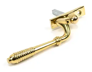 From The Anvil Polished Brass Reeded Espag - RH