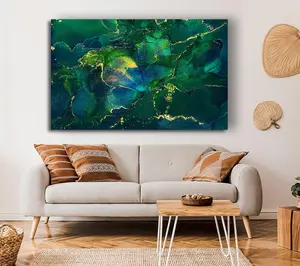 The Algae Coloured Waters Canvas Print Wall Art - Medium 20 x 32 Inches