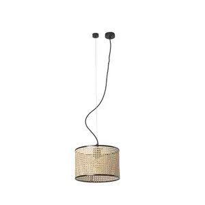 Luminosa Mambo Cylindrical Pendants Beige, E27