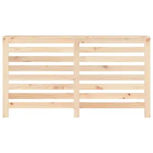 Radiator Cover 153x19x84 cm Solid Wood Pine