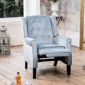 Annapoli Recliner Armchair - Light Blue