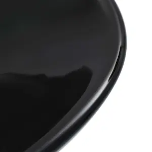 Berkfield Wash Basin 58.5x39x14 cm Ceramic Black