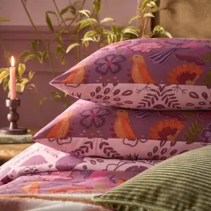 furn. Broderie Floral Reversible Duvet Set