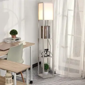 Retweet 160cm Column Floor Lamp Grey