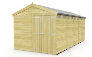 DIY Sheds 8x17 Apex Security Shed - Double Door