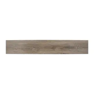 GoodHome Poprock Pecan Wood effect Self-adhesive Vinyl plank, 1.11m²