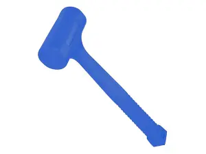 BlueSpot Dead Blow Hammer Rubber Head Mallet Garage Mechanics Camping 720g 1LB