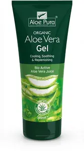 Aloe Pura Organic Aloe Vera Gel, Natural, Vegan, Cruelty Free, Paraben And SLS Free, Cooling, Soothing, 200 Ml (Pack Of 1)