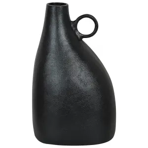 Decorative Vase NARBADA Metal Black