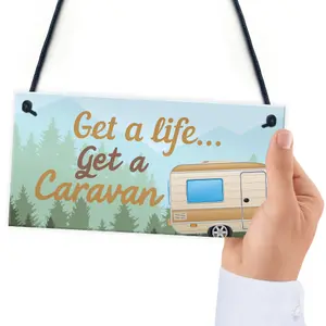 Red Ocean Funny Caravan Accessories Novelty Home Decor Gifts For Caravan Campervan Caravan Signs And Plaques Retirement Gifts