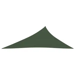 Berkfield Sunshade Sail 160 g/m2 Dark Green 3x4x5 m HDPE