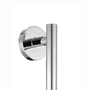 ENKI Chrome Modern Shower Slider Rail with Bracket S12