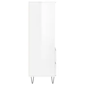 40cm Sideboard High gloss white