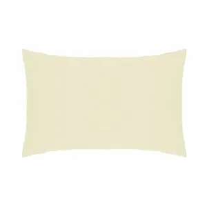 Belledorm Easycare Percale Housewife Pillowcase Ivory (One Size)