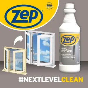 Zep UPVC Reviver 1L - Upvc Cleaner And Restorer White