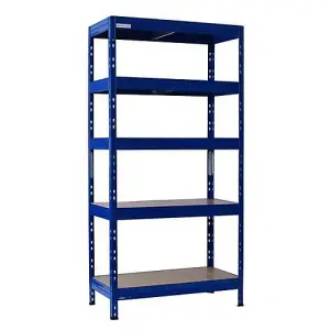 Rapid Racking Rapid 3 Pro 1800h x 900w x 600mmd Blue 5 Fibreboard Shelves