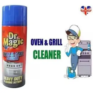 Dr Magic Oven and Grill Cleaner, Aluminum, Red 390 ml