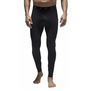 Heat Holders - Mens Lightweight Thermal Long John Bottoms L Black