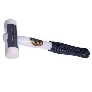 Thor 11-714 EX Nylon Hammer (Two White Nylon Faces) with A Plastic H&le 44mm dia