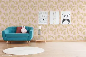 SK Filson Pink Oasis Wallpaper