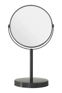 Essentials by Premier Marisha Grey Metal Small Swivel Table Mirror