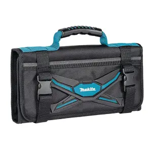 Makita Tool Wrap with Handle & Front Pocket E-05533 Blue Tool Roll Strap System