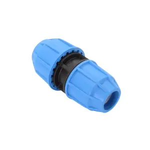 FloPlast Blue Straight Reducing Coupler (Dia)5.34mm