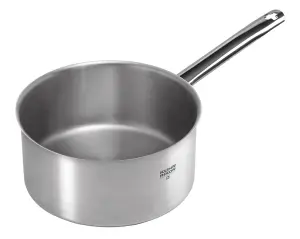 Kuhn Rikon Montreux Swiss Made Brushed Stainless Steel Induction Safe Saucepan, 16cm/1.5L