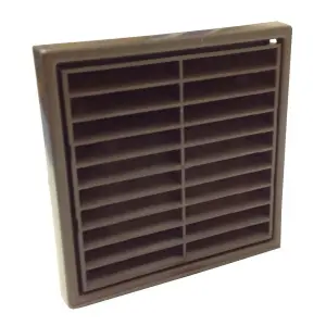 Manrose Fixed Grille Brown (One Size)