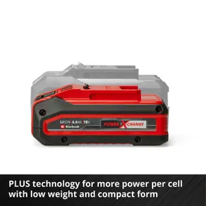 Einhell Power X-Change 18V Battery - 4.0Ah PLUS - Up To 900W Power Delivery - Compatible With All Power X-Change Products