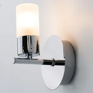 Polished Chrome 3W Single LED Bathroom Wall Light